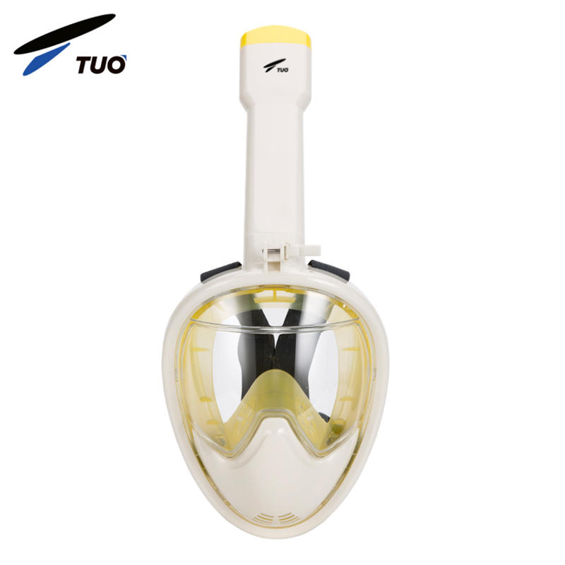 2018 New Trending Free Breathing Seaview 180 Adult Set Go Pro Full Face Snorkel Mask