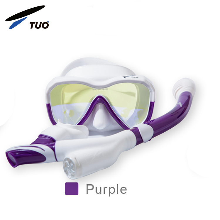 2018 New Adults Kids Wide View NO Chocking Snorkelling Scuba Swimming Diving Mask Set